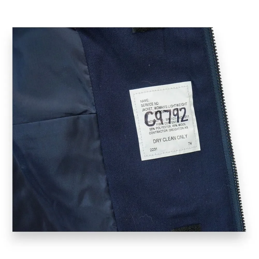 Defense Logistics Agency Women's Full Zip U.S. Air Force Jacket‎ Size 20L